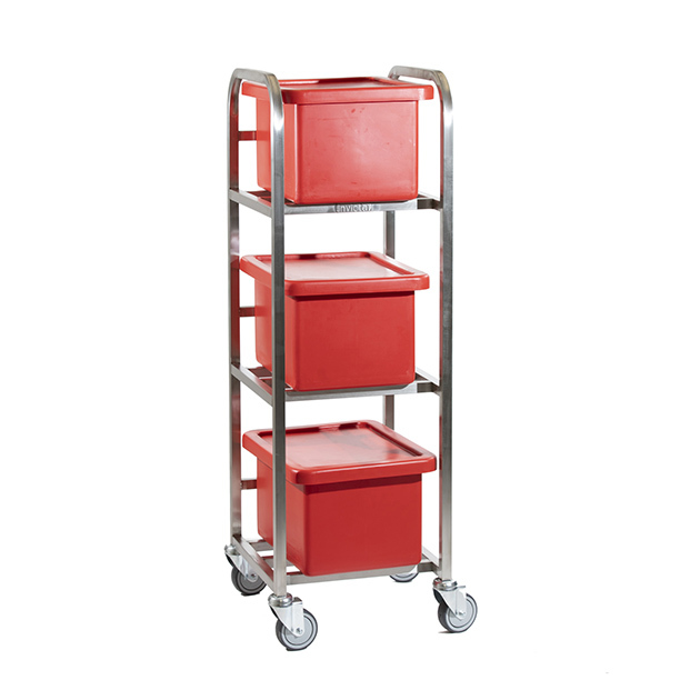 Mobile Storage Container Rack (Three Containers)