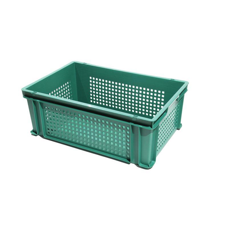 43.8-litre Stacking Container with Solid Base and Mesh Sides - 600mm x 400mm range